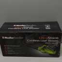 Mueller UltraStorm Leaf Blower Cordless Electric, with 2 Batteries and Charger, 140 MPH 20 V Powerful Motor, 2 Speed Levels, 1hr Charge, Lightweight, Blowers for Lawn Care, Blower for Snow (Green)