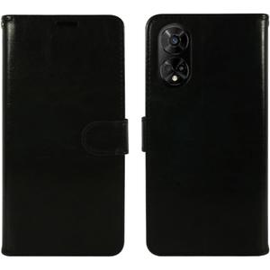 Zase for TCL 50 XE 5G Wallet Phone Case Professional Pouch Slim PU Leather Flip Cover Purse Magnetic Closure w/Kickstand ID Card Holder Money Slot Wrist Strap Magnetic Lock (Luxury Black)