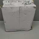 Blissun Christmas Tree Stand for Real Trees, Fits up to 8FT, Xmas Tree Holder and Base Stand, White