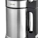 Brand - IAE15-1.9 Liter Automatic Hot Soy Milk (Almond, Rice, Quinoa Milk) Soup, Porridge & Cold Juice Maker - 2 Layer Stainless Steel - Recipe Booklet