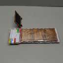 Temlum 15 Pcs Mini Chalkboard Sign with 6 Color Chalk Markers, 2.9 x 3.9 Wooden Blackboard Reusable Small Chalkboards for Food, Buffet, Parties, Message Boards, Table Numbers (Wavy Shaped)