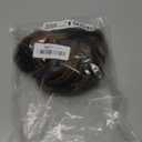 showreal Pixie Cut Wig Human Hair for Women Highlight Brown Short Straight Wigs 100% Real Human Hair Pixie Cut Wig with Bangs Layered Virgin Hair Glueless Natural Short Wig (9149-1B/30)