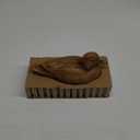 Hymmah Duck Home Decor Statue Rustic Home Decorations for Living Room, Boho Sculpture Resin Animal Collectible Figurines for Indoor Decor (Brown)