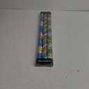 Christmas Foil Wrapping Paper with Cut Lines on Reverse 3 Rolls Pack - Dancing Santa Claus, Colorful Stripes and Assorted Christmas Characters - Holiday Wrapping Paper Bundle, 24 Inch X 144