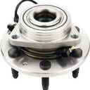 515160 Front Wheel Hub Bearing Compatible with 2014-2018 Chevrolet Silverado 1500 6.2L 4WD,6 Lug W/ABS