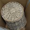 2 Pcs Fall Woven Basket Planter, Rattan Basket, Autumn Wicker, 10, 8''