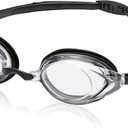 Speedo Unisex-Adult Swim Goggles Optical Vanquisher 2.0 (Clear)