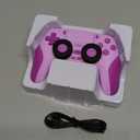 IWGAME RGB Wireless Controller for PS-5/PC, Hall Effect Joysticks & Triggers Gamepad with programmable/Remap/Turbo Functions, Dual Vibration, 3.5MM Audio Jack(Purple)