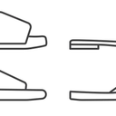 Mia Girl Monna Black 10 Sandals