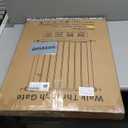 Fairy Baby 22.8"-25.5" Narrow Baby Gate for Stair, Pressure Mounted Auto-Close Pet Gate for Small Walk Thru and Doorways, Safety Child Gate No Drilling, No Extensions, Black