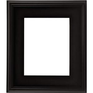 Creative Mark Plein Air Style Frame, Black, 11x14-2.75" Wide Moulding with 1/2" Rabbet Depth, Open Back W/O Glazing, Museum Quality, For Art Panels, Stretched Canvas, Pictures & More