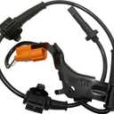 ABS Wheel Speed Sensor Front Left ALS1086 Compatible with Honda CR-V 2002 2003 2004 2005 2006 Sport Utility 2.4L, Front Driver Side Loction, Replaces 57455-S9A-013 57455S9A013