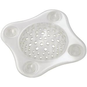 InterDesign Shower Guard 1 in. H x 4 in. W x 4 in. L Gloss Clear Plastic