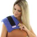 Thermipaq ICY Cold Pain Relief Wrap - Large 8x14 Thermal Clay Knee Ice Pack Wrap for Knee Pain - Long Lasting - Adjustable Strap for Shoulders, Neck Pain Relief, Back Pain, & Elbow