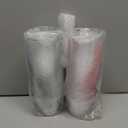 100 Pcs 9 oz Funny Christmas Party Cups Bulk Have Yourself A Merry Little Cocktail Disposable Clear Cup Red Green Cocktail Tumbler for Xmas Party Christmas Eve Decoration