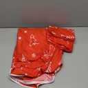 JSD Red Christmas Tree Kids Duvet Cover Set Twin Size, 2 Piece Xmas Comforter Cover with Pillow Sham Zipper Closure, Comforter Not Included