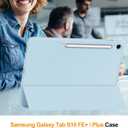 for Samsung Galaxy Tab S10 FE+ Plus Case 13.1'' 2025, Back Soft TPU Tablet Cover with Auto Sleep/Wake, Pen Holder, 13.1 inch (SkyBlue)