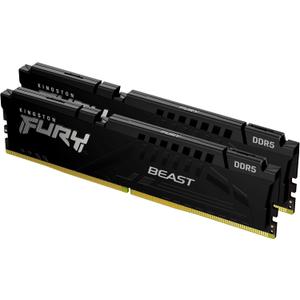 Kingston FURY Beast 16GB (2x8GB) 6000MT/s DDR5 CL30 Desktop Memory | AMD EXPO | Kit of 2 | KF560C30BBEK2-16