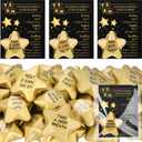 DEEKIN 24 Pack End of Year Gifts for Students Smile Squeeze Star Stress Balls with Blessing Cards for School Classroom Prizes Gifts Exchange Classroom Party Favors Boys Girls(Encourage)