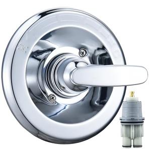 Replacement for Delta Classic 13 Series Single-Function Trim Kit, T13010 Shower Handle, Fit Delta Shower Valve R10000 Series, Chrome (Cartridge Included)
