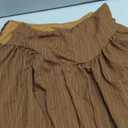 Women's long skirt, Brown, Medium