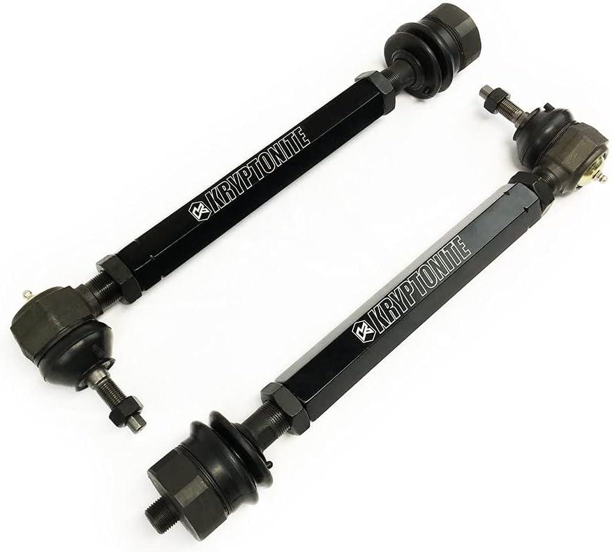 Kryptonite Heavy Duty Tie Rods KRTR10 Compatible with 2001-2010 Chevy Silverado/GMC Sierra 2500HD 3500HD 6.6 Duramax Diesel