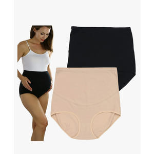 ToBeInStyle Women's High Waist Over The Bump Maternity Underwear Size XL