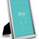 LaVie Home 5x7 Picture Frames (12 Pack, Silver) Simple Designed Photo Frames for Wall Mount Display, Set of 12 Classic Collection