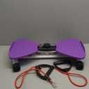 Waist Twisting Machine Fitness Tool, Ab Twister Board with the Smart LED Digital Monitor, 330LBS Capacity & 20dB Ultra-Quiet, Anti-Slip Home Gym Workout Equipment for Women Belly Fat (Purple)