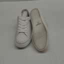 PARTY Women's Glitter Fashion Star Sneakers Low Top Platform Lace Up Comfortable Wedding Walking Shoes, Size 7