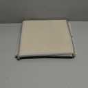 BOOMIBOO Hanging Closet Organize and Shelves5-Hanging Shelf with 2 Side PocketsStorage Foldable Beige (1)