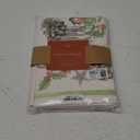 Maison d' Hermine Table Cloth Rectangle Table 100% Cotton 54 x 72 Inches Fall Tablecloth Reusable Everyday Use for Thanksgiving Christmas Decorations Dining Farmhouse Party (Christmas Dew)