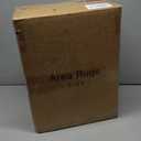 Valenrug Washable Rugs 6x9 - Non Slip 6x9 Area Rugs for Living Room, Stain Resistant Area Rugs for Bedroom, Foldable Machine Washable Area Rug(6'x9', Brown)