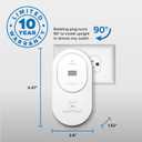 Kidde Carbon Monoxide Detector, Plug-in Carbon Monoxide Detector with AA Battery Backup, 85 dB Alarm, Rotating Plug, LED Status Light Indicators, 5th Edition, COP, Exp 01/23/2026