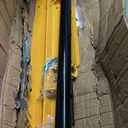 YELLOW JACKET 2 Ton Underhoist Support Stand High-Lift Jack Stand with 53in to 84in Reach for 4,000lbs Loads (Yellow)