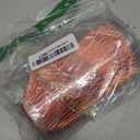 Gifbera Jumbo Metallic Rose Gold Foil Cupcake Liners Molds, 160-Count