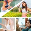 3 x Color-Changing Outdoor Smart UV-Sensing Sports Band (White to Pink) (44/45/46/49/42mm(Series 3 2 1))
