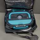 CHARMDOO Electric Lunch Box, Food Warmer Heater 12V 24V 110V, 80W Faster Heated Lunch Box for Car/Truck/Home Portable Heating Boxes with 1.5L 304 SS Container Fork & Spoon (Fluorescent green)