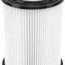 Standard Wet or Dry Vac Filter VF4000 fit for ridged Vacs 5 Gallons and Larger Vacuum Cleaner, Replacement VF4000 Filter,1 Pack