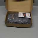 3 in 1 Upadate Rechargeable Electric Lumbar Support Pillow with Adjustable Height for Bed and Chair,Back Massager with Heat,Back Massager for Pain Relief Deep Tissue,Waist Wedge Bolster (Black)