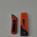 ETENWOLF T300 Digital Tire Pressure Gauge 3-200 PSI, Industrial Tire Gauge Calibrated to ANSI B40.7 Grade 2A(Plus-Minus 0.5%), Replaceable AAA Batteries (Vivid Orange)