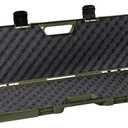 Condition 1 42 Economy Single Gun Carrying Case Model 210 with Foam, Long Storage Case, Fits Scope, Lockable TSA Friendly, Water Resistant, Made in USA, 42.03"x10.50"x3.81" (Ranger Green)