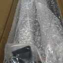 Wrought Iron Handrails for Outdoor Steps - Exterior Hand Rails for Concrete Steps Outside Metal Stair Railing Porch 3 Step