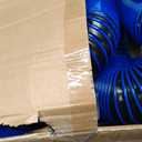 SheeChung 20FT RV Sewer Hose Kit, RV Hose Fittings, Heavy-Duty Camper Sewer Hose with Leak-Proof Swivel Fittings, 90 Clear Elbow, 2 Storage Caps, TPE Tech for Crush-Proof & UV-Resistant