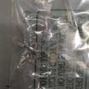 6mm Square Studs (One Size, Clear/Silver)