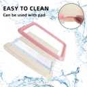 Dog Potty Tray for Small Dogs, Puppy Potty Training Tray 19.7"x14.5" Indoor Dog Toilet, Leak-Proof Pet Pads Holder (Pink)