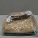 UBBCARE 2 Pack Storage Baskets for Organizing, Shelf Baskets with Handles, Woven Storage Baskets for Bookcase/Cube Shelf/Closet, 14.5"L x 9.8"W x 9"H, Jute