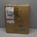 Rabb 1st Potty Training Seat, Upgrade Toddler Toilet Seat for Kids Boys Girls, 2 in 1 Potty Training Toilet, Splash Guard Anti-Slip Pad Step Stool(Grey-Pu)