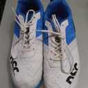DSC Zooter Cricket Shoe for Men and Boys, Size-11 UK (White-Blue)