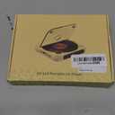 CD Player Portable with Dual Stereo Speakers, Rechargeable Portable CD Player with Bluetooth for Home with Headphones, Support CD/AUX/USB,Black